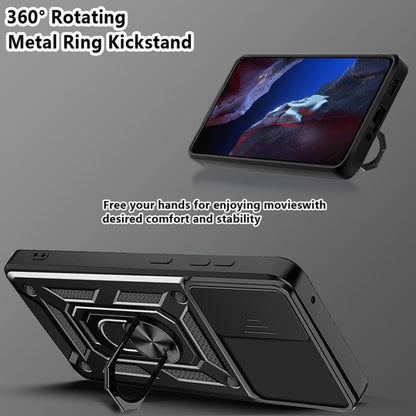 เลื่อนฝาครอบกล้องออกแบบ TPU ไฮบริดเคสโทรศัพท์พีซี, For Xiaomi Poco F5 Pro