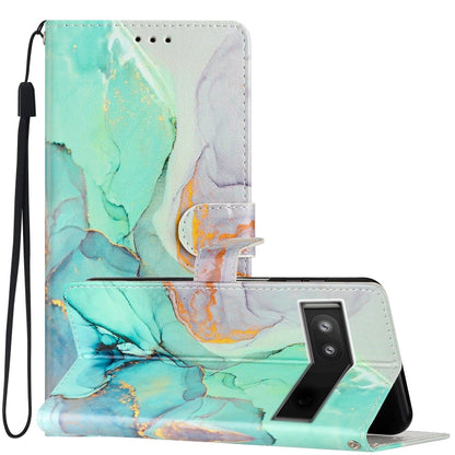 เคสโทรศัพท์หนังวาดสี, For Google Pixel 6a, For Google Pixel 6 Pro, For Google Pixel 6