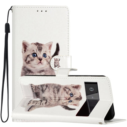 เคสโทรศัพท์หนังวาดสี, For Google Pixel 6a, For Google Pixel 6 Pro, For Google Pixel 6