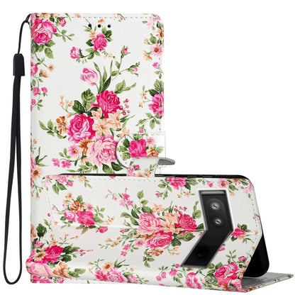 เคสโทรศัพท์หนังวาดสี, For Google Pixel 6a, For Google Pixel 6 Pro, For Google Pixel 6
