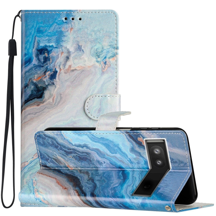 เคสโทรศัพท์หนังวาดสี, For Google Pixel 6a, For Google Pixel 6 Pro, For Google Pixel 6