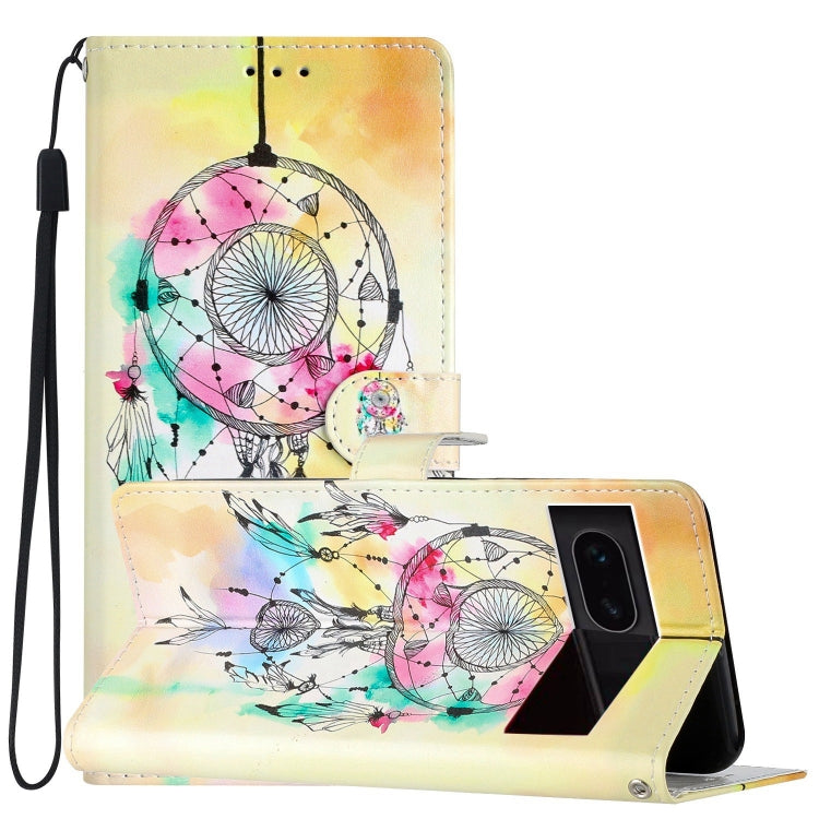 เคสโทรศัพท์หนังวาดสี, For Google Pixel 9a, For Google Pixel 7a, For Google Pixel 7 Pro, For Google Pixel 7