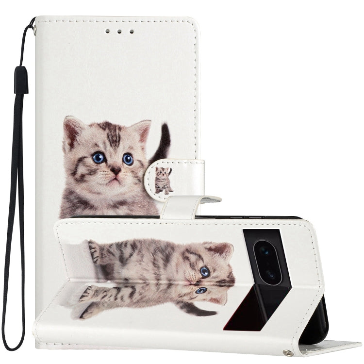 เคสโทรศัพท์หนังวาดสี, For Google Pixel 9a, For Google Pixel 7a, For Google Pixel 7 Pro, For Google Pixel 7