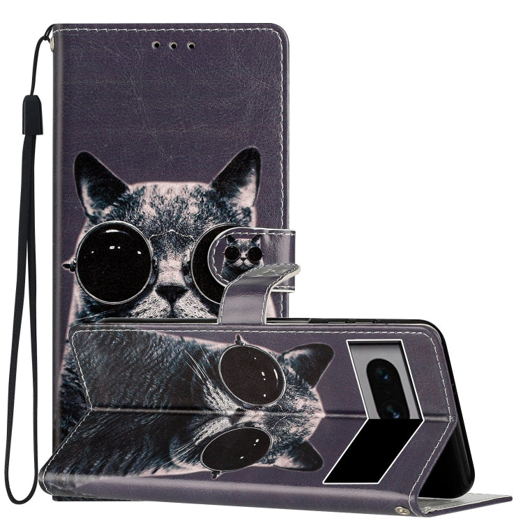 เคสโทรศัพท์หนังวาดสี, For Google Pixel 9a, For Google Pixel 7a, For Google Pixel 7 Pro, For Google Pixel 7
