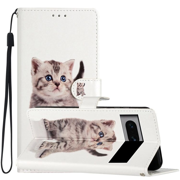เคสโทรศัพท์หนังวาดสี, For Google Pixel 9a, For Google Pixel 7a, For Google Pixel 7 Pro, For Google Pixel 7