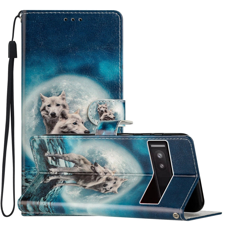 เคสโทรศัพท์หนังวาดสี, For Google Pixel 9a, For Google Pixel 7a, For Google Pixel 7 Pro, For Google Pixel 7