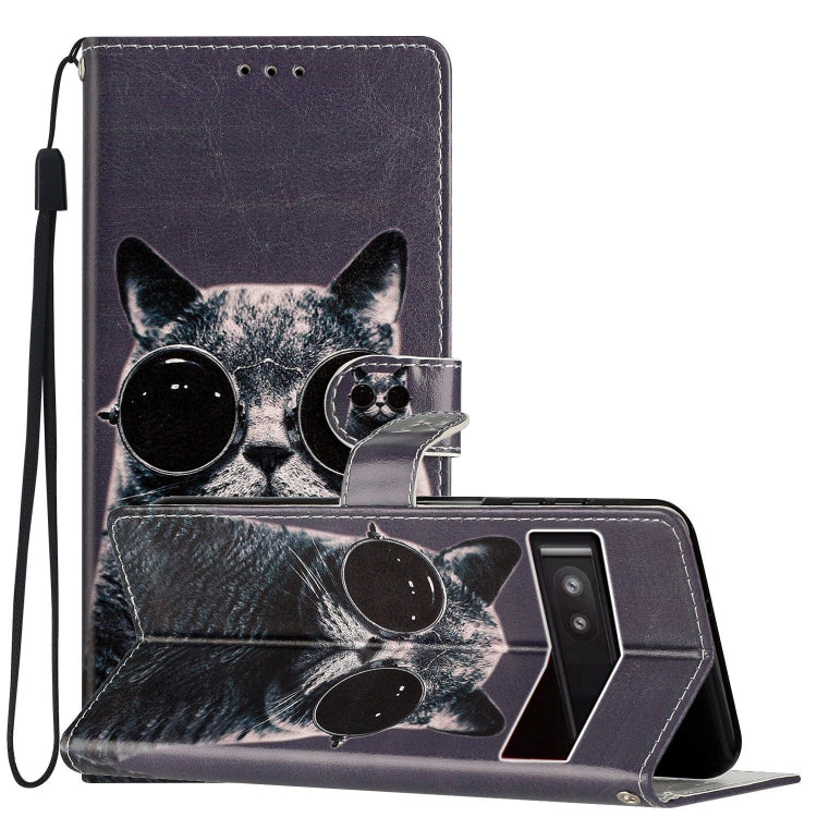 เคสโทรศัพท์หนังวาดสี, For Google Pixel 9a, For Google Pixel 7a, For Google Pixel 7 Pro, For Google Pixel 7
