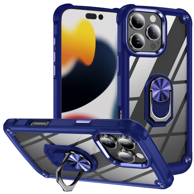เคสโทรศัพท์ป้องกันเลนส์ TPU + PC พร้อมที่ใส่แหวน, For iPhone 17e / 16e, For iPhone 17 Pro Max, For iPhone 17, For iPhone Air, For iPhone 16 Pro Max, For iPhone 16 Pro, For iPhone 16 Plus, For iPhone 16, For iPhone 15 Pro Max