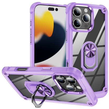 เคสโทรศัพท์ป้องกันเลนส์ TPU + PC พร้อมที่ใส่แหวน, For iPhone 17e / 16e, For iPhone 17 Pro Max, For iPhone 17, For iPhone Air, For iPhone 16 Pro Max, For iPhone 16 Pro, For iPhone 16 Plus, For iPhone 16, For iPhone 15 Pro Max