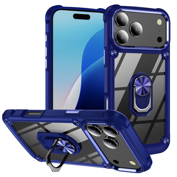 เคสโทรศัพท์ป้องกันเลนส์ TPU + PC พร้อมที่ใส่แหวน, For iPhone 17e / 16e, For iPhone 17 Pro Max, For iPhone 17, For iPhone Air, For iPhone 16 Pro Max, For iPhone 16 Pro, For iPhone 16 Plus, For iPhone 16, For iPhone 15 Pro Max
