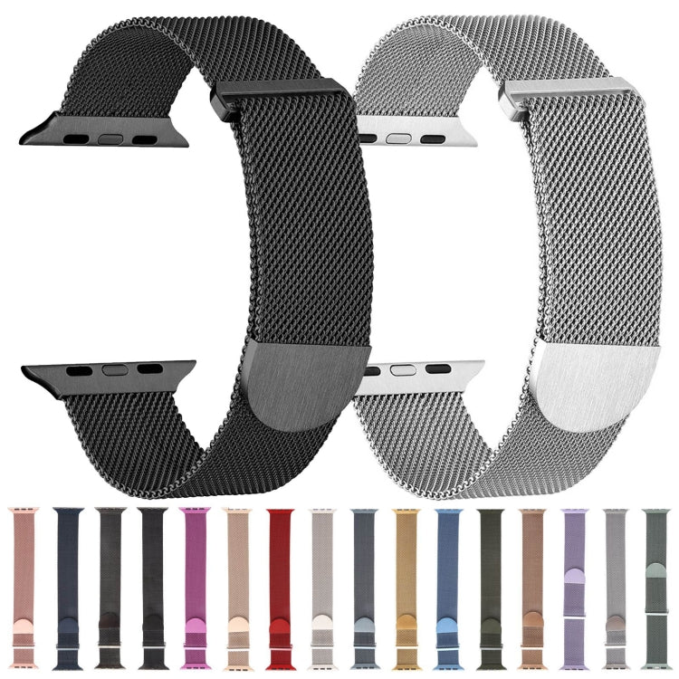 สายนาฬิกาแม่เหล็กโลหะ Milanese, For Apple Watch SE 2023 40mm, For Apple Watch 8 45mm, For Apple Watch Ultra 2 49mm