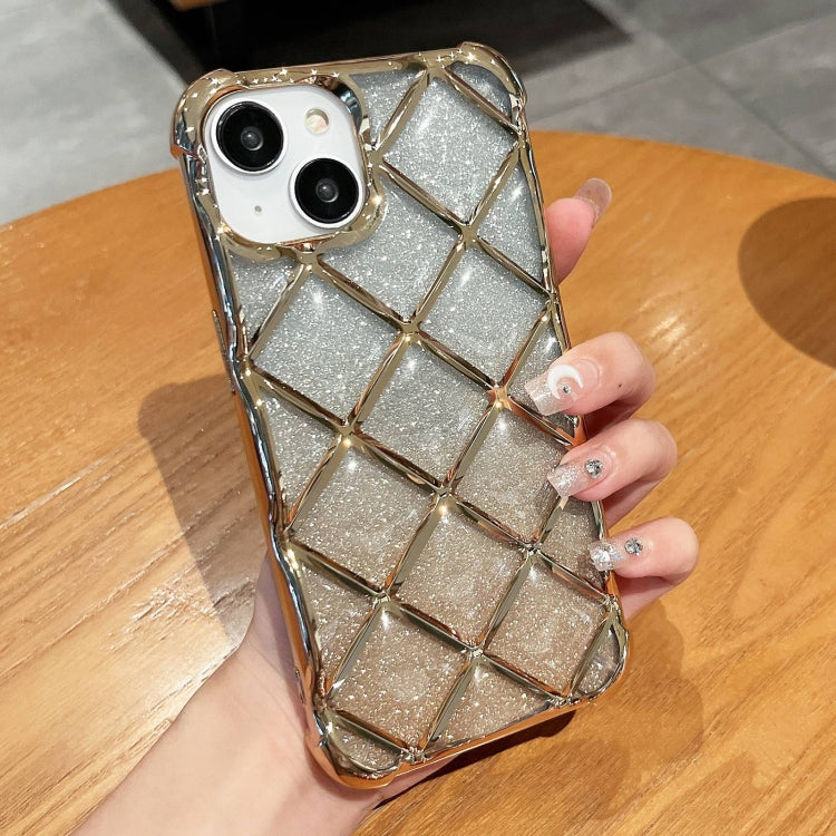 3D Diamond Lattice เลเซอร์แกะสลักกระดาษกากเพชรเคสโทรศัพท์, For iPhone 14 / 13, For iPhone 15 Pro Max, For iPhone 14 Pro, For iPhone 15 Pro, For iPhone 14 Pro Max, For iPhone 13 Pro Max, For iPhone 15, For iPhone 13 Pro