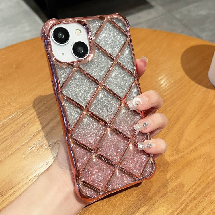 3D Diamond Lattice เลเซอร์แกะสลักกระดาษกากเพชรเคสโทรศัพท์, For iPhone 14 / 13, For iPhone 15 Pro Max, For iPhone 14 Pro, For iPhone 15 Pro, For iPhone 14 Pro Max, For iPhone 13 Pro Max, For iPhone 15, For iPhone 13 Pro