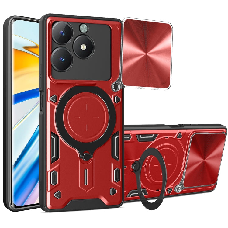 ซองใส่โทรศัพท์แบบแม่เหล็ก Camshield แบบเลื่อนพื้นผิวซีดี, For Realme P4 Power 5G, For Realme 16 Pro / 16 Pro+ 5G, For Realme P3 5G / 14 5G Global, For Realme P3 Ultra 5G India, For Realme 14 Pro+ 5G, For Realme C75 4G / 14x 5G Global                   ...