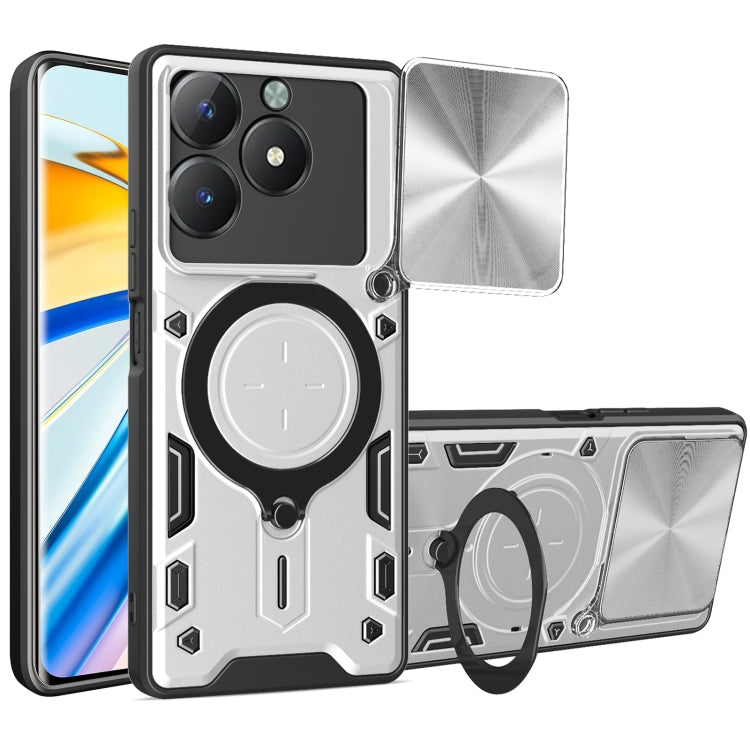 ซองใส่โทรศัพท์แบบแม่เหล็ก Camshield แบบเลื่อนพื้นผิวซีดี, For Realme P4 Power 5G, For Realme 16 Pro / 16 Pro+ 5G, For Realme P3 5G / 14 5G Global, For Realme P3 Ultra 5G India, For Realme 14 Pro+ 5G, For Realme C75 4G / 14x 5G Global                   ...