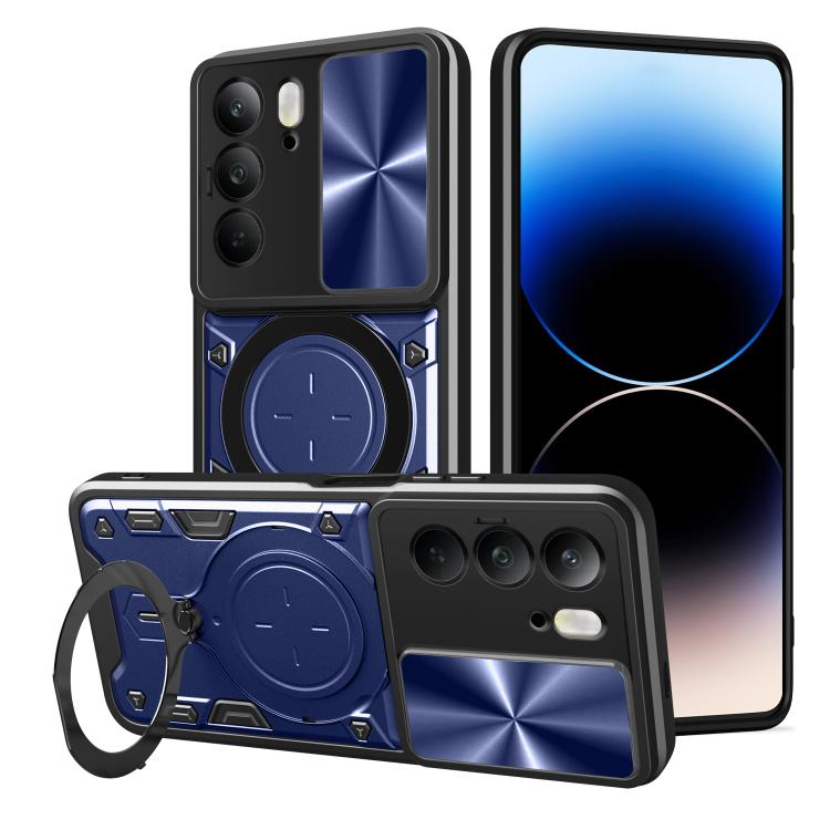 ซองใส่โทรศัพท์แบบแม่เหล็ก Camshield แบบเลื่อนพื้นผิวซีดี, For Realme P4 Power 5G, For Realme 16 Pro / 16 Pro+ 5G, For Realme P3 5G / 14 5G Global, For Realme P3 Ultra 5G India, For Realme 14 Pro+ 5G, For Realme C75 4G / 14x 5G Global                   ...