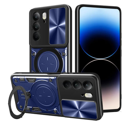 ซองใส่โทรศัพท์แบบแม่เหล็ก Camshield แบบเลื่อนพื้นผิวซีดี, For Realme P4 Power 5G, For Realme 16 Pro / 16 Pro+ 5G, For Realme P3 5G / 14 5G Global, For Realme P3 Ultra 5G India, For Realme 14 Pro+ 5G, For Realme C75 4G / 14x 5G Global                   ...