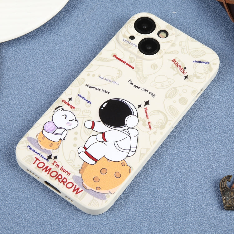 เคสโทรศัพท์ TPU ลายนักบินอวกาศ, For iPhone XS / X, For iPhone XR, For iPhone XS Max, For iPhone 8 Plus / 7 Plus