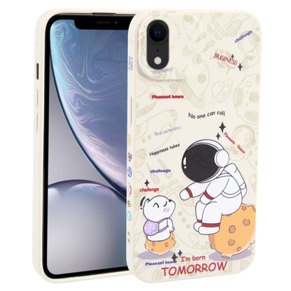 เคสโทรศัพท์ TPU ลายนักบินอวกาศ, For iPhone XS / X, For iPhone XR, For iPhone XS Max, For iPhone 8 Plus / 7 Plus