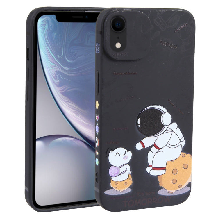 เคสโทรศัพท์ TPU ลายนักบินอวกาศ, For iPhone XS / X, For iPhone XR, For iPhone XS Max, For iPhone 8 Plus / 7 Plus