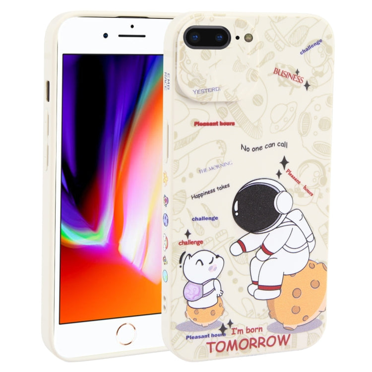 เคสโทรศัพท์ TPU ลายนักบินอวกาศ, For iPhone XS / X, For iPhone XR, For iPhone XS Max, For iPhone 8 Plus / 7 Plus