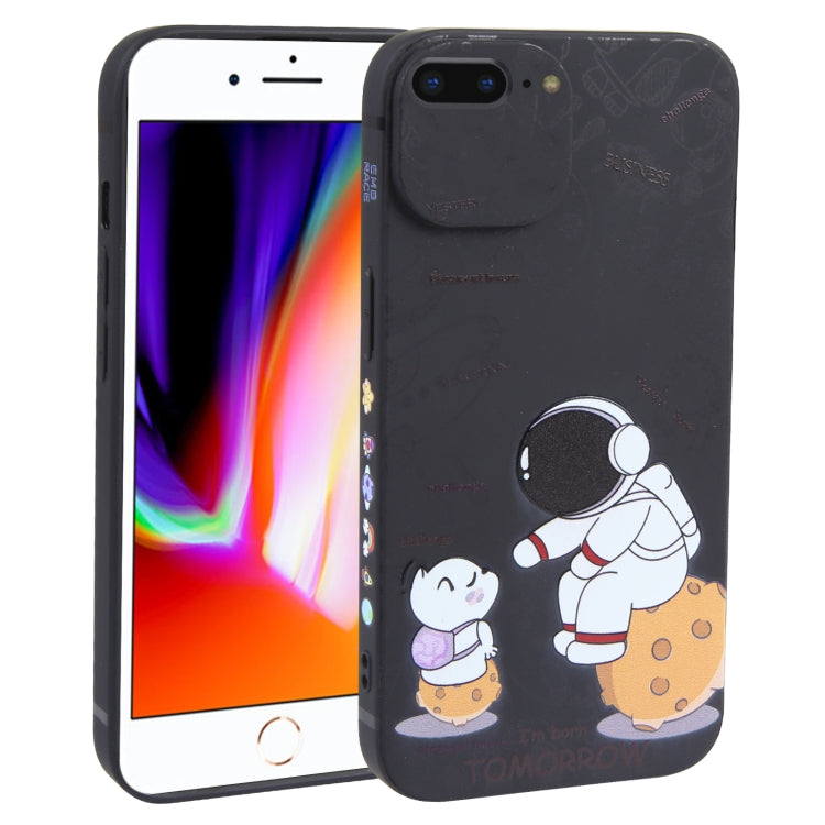 เคสโทรศัพท์ TPU ลายนักบินอวกาศ, For iPhone XS / X, For iPhone XR, For iPhone XS Max, For iPhone 8 Plus / 7 Plus