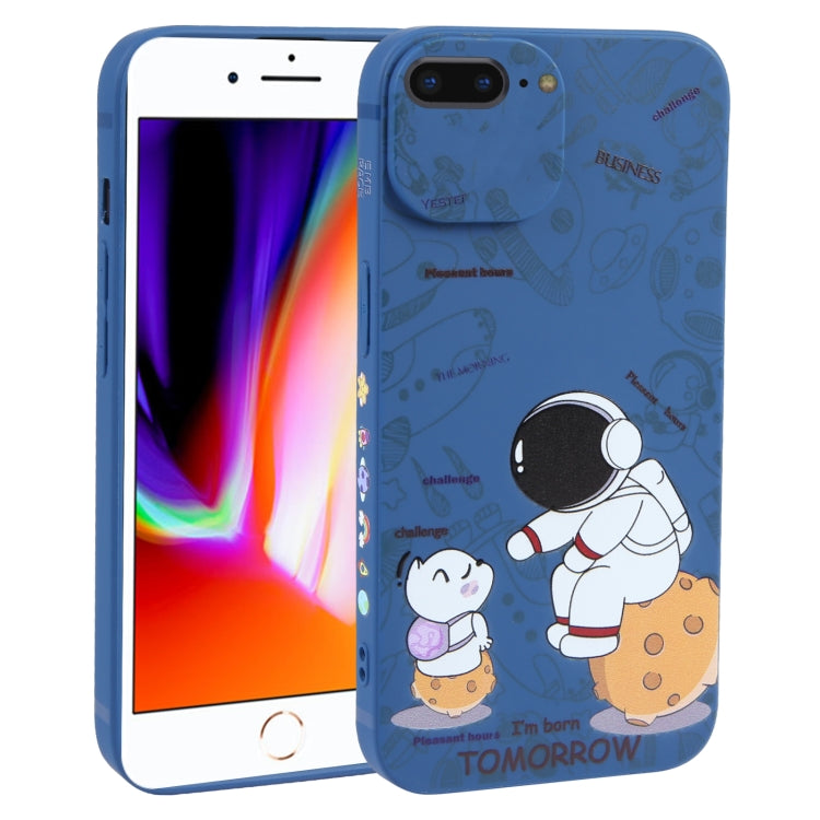 เคสโทรศัพท์ TPU ลายนักบินอวกาศ, For iPhone XS / X, For iPhone XR, For iPhone XS Max, For iPhone 8 Plus / 7 Plus