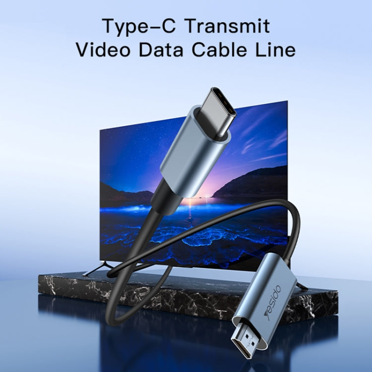 Yesido HM10 สายแปลง USB-C / Type-C เป็น HDMI HD, HM10