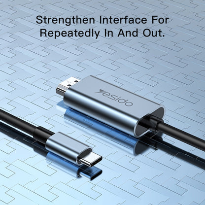 Yesido HM10 สายแปลง USB-C / Type-C เป็น HDMI HD, HM10