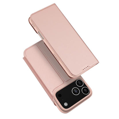 DUX DUCIS Skin Pro Series เคสโทรศัพท์แบบหนังพลิก, For iPhone 17e / 16e, For iPhone 17 Pro Max, For iPhone 17 Pro, For iPhone 17, For iPhone Air