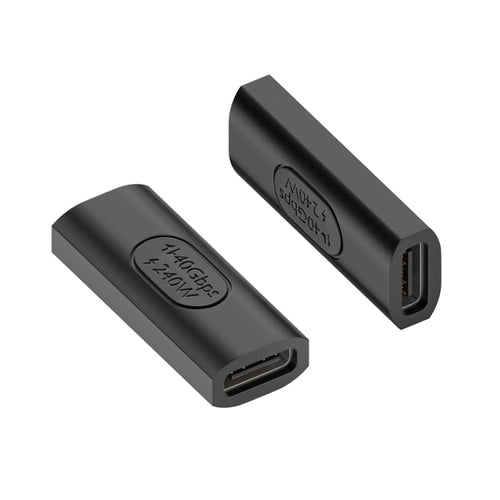 40Gbps 240W USB-C / Type-C ตัวเมียเป็น USB-C / Type-C ตัวเมีย, Female Adapter