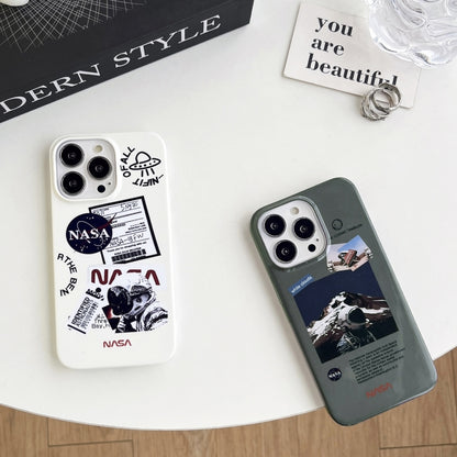 เคสโทรศัพท์ PC ผิวมันลายนักบินอวกาศ, For iPhone 14 Plus, For iPhone 14, For iPhone 14 Pro, For iPhone 14 Pro Max, For iPhone 13 Pro Max, For iPhone 13 Pro, For iPhone 13, For iPhone 12, For iPhone 12 Pro Max, For iPhone 12 Pro, For iPhone 11 Pro Max   ...