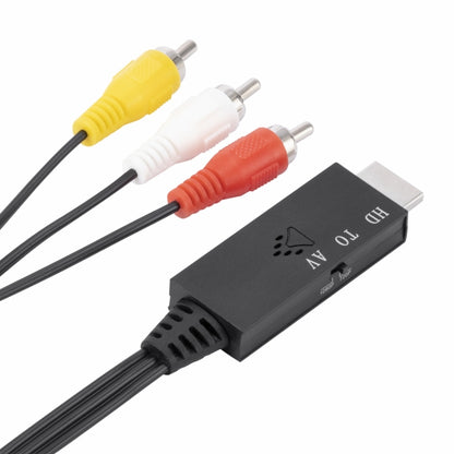 ตัวแปลง HDMI เป็น AV 1080P HD ความยาว: 1 ม