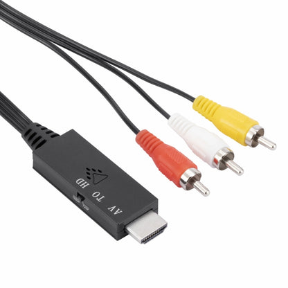 ตัวแปลง AV เป็น HDMI 1080P HD ความยาว: 1 ม, AV to HDMI