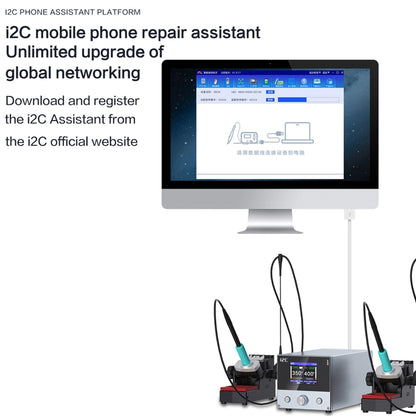 i2C 3SCN Intelligent Double Welding Station พร้อมฐาน RS100, A Set, B Set