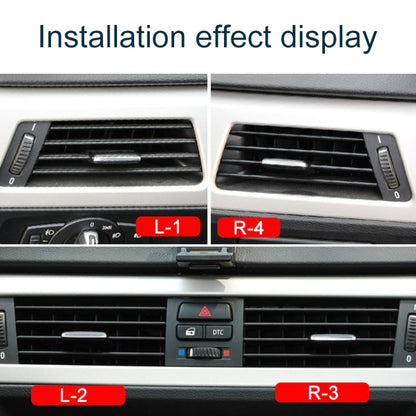 สำหรับ BMW 3 Series E90 เครื่องปรับอากาศรถยนต์ Air Outlet แผง, Grille No. 1, Grille No. 2, Grille No. 3, Grille No. 4