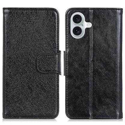 ซองหนังพื้นผิว Nappa, For iPhone 16e / 17e, For iPhone 17 Pro Max, For iPhone 17 Pro, For iPhone 17, For iPhone Air, For iPhone 16 Pro Max, For iPhone 16 Pro, For iPhone 16 Plus, For iPhone 16, For iPhone 15 Pro Max, For iPhone 15 Pro, For iPhone 15 Plus