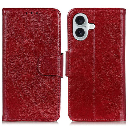 ซองหนังพื้นผิว Nappa, For iPhone 16e / 17e, For iPhone 17 Pro Max, For iPhone 17 Pro, For iPhone 17, For iPhone Air, For iPhone 16 Pro Max, For iPhone 16 Pro, For iPhone 16 Plus, For iPhone 16, For iPhone 15 Pro Max, For iPhone 15 Pro, For iPhone 15 Plus