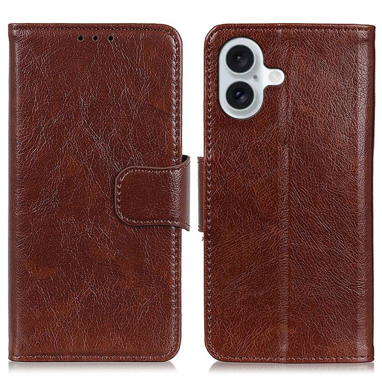 ซองหนังพื้นผิว Nappa, For iPhone 16e / 17e, For iPhone 17 Pro Max, For iPhone 17 Pro, For iPhone 17, For iPhone Air, For iPhone 16 Pro Max, For iPhone 16 Pro, For iPhone 16 Plus, For iPhone 16, For iPhone 15 Pro Max, For iPhone 15 Pro, For iPhone 15 Plus
