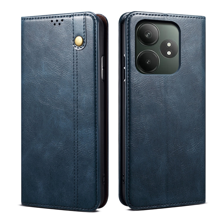 ซองหนังใส่โทรศัพท์ลายม้าบ้าสีน้ำมัน, For Realme 14 5G Global, For Realme P3 Pro, For Realme 14 Pro+ Global, For Realme 14 Pro Global, For Realme Note 60 4G / C61 4G, For Realme 13 Pro 5G Global, For Realme GT 6T 5G Global, For Realme GT 6 5G Global    ...