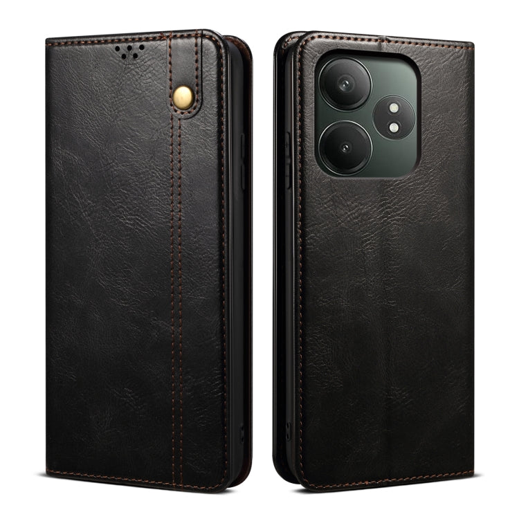 ซองหนังใส่โทรศัพท์ลายม้าบ้าสีน้ำมัน, For Realme 14 5G Global, For Realme P3 Pro, For Realme 14 Pro+ Global, For Realme 14 Pro Global, For Realme Note 60 4G / C61 4G, For Realme 13 Pro 5G Global, For Realme GT 6T 5G Global, For Realme GT 6 5G Global    ...
