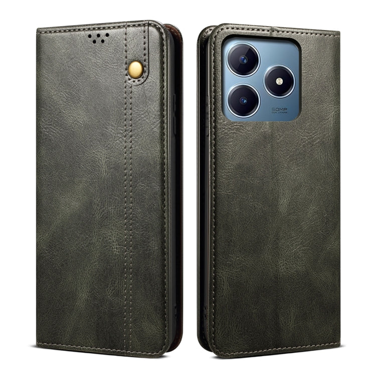 ซองหนังใส่โทรศัพท์ลายม้าบ้าสีน้ำมัน, For Realme 14 5G Global, For Realme P3 Pro, For Realme 14 Pro+ Global, For Realme 14 Pro Global, For Realme Note 60 4G / C61 4G, For Realme 13 Pro 5G Global, For Realme GT 6T 5G Global, For Realme GT 6 5G Global    ...