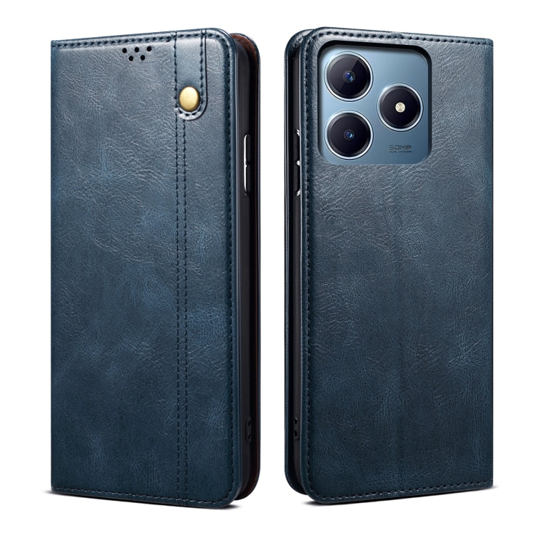 ซองหนังใส่โทรศัพท์ลายม้าบ้าสีน้ำมัน, For Realme 14 5G Global, For Realme P3 Pro, For Realme 14 Pro+ Global, For Realme 14 Pro Global, For Realme Note 60 4G / C61 4G, For Realme 13 Pro 5G Global, For Realme GT 6T 5G Global, For Realme GT 6 5G Global    ...