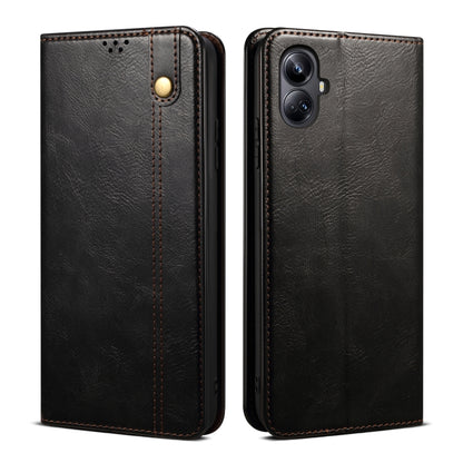 ซองหนังใส่โทรศัพท์ลายม้าบ้าสีน้ำมัน, For Realme 11 Pro / 11 Pro+, For Realme C65 4G, For Realme 10 Pro+