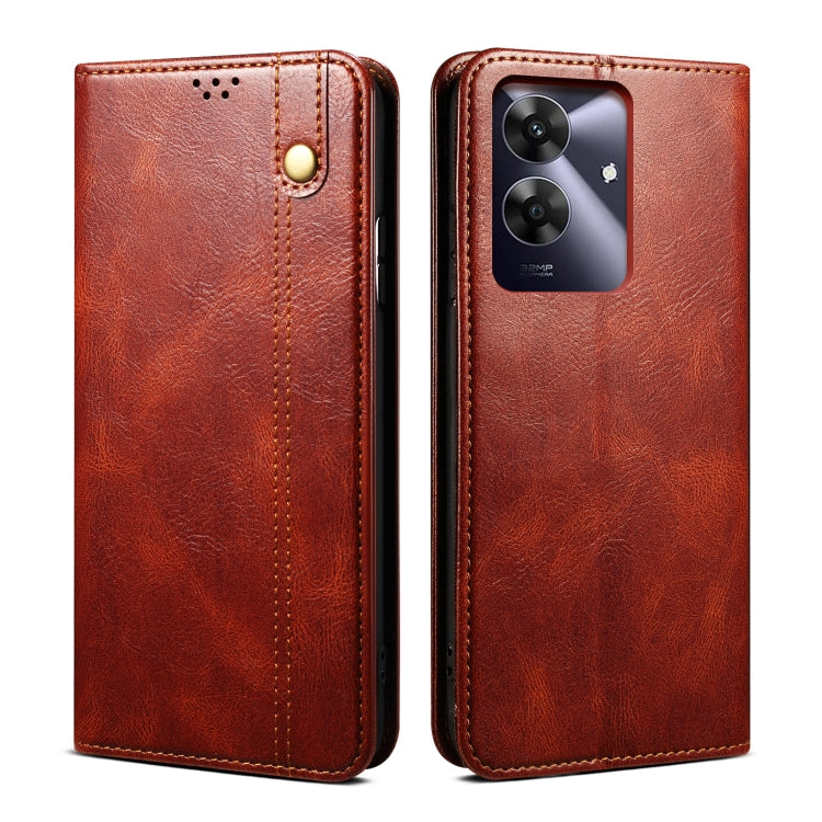 ซองหนังใส่โทรศัพท์ลายม้าบ้าสีน้ำมัน, For Realme 14 5G Global, For Realme P3 Pro, For Realme 14 Pro+ Global, For Realme 14 Pro Global, For Realme Note 60 4G / C61 4G, For Realme 13 Pro 5G Global, For Realme GT 6T 5G Global, For Realme GT 6 5G Global    ...