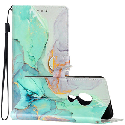 เคสโทรศัพท์หนังวาดสี, For Motorola Moto G7 Power