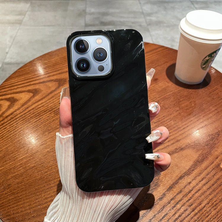เคสโทรศัพท์ TPU พื้นผิวคลื่นสีทึบ
