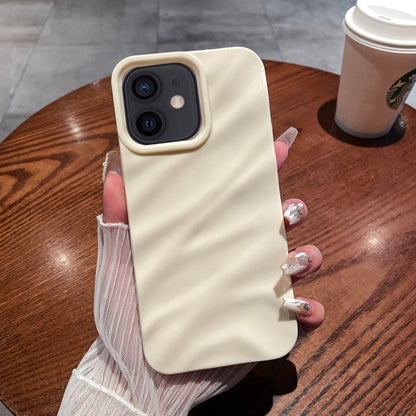 เคสโทรศัพท์ TPU พื้นผิวคลื่นสีทึบ