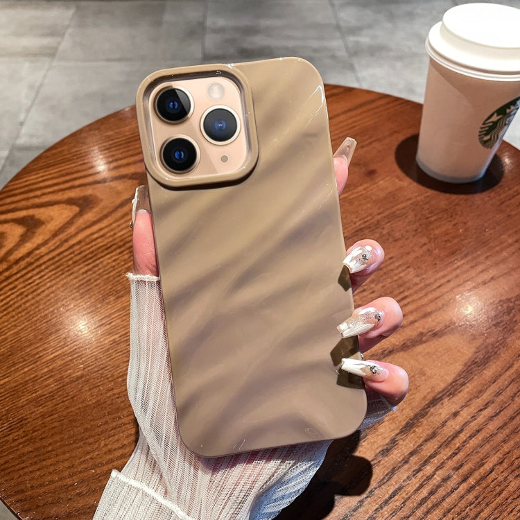 เคสโทรศัพท์ TPU พื้นผิวคลื่นสีทึบ