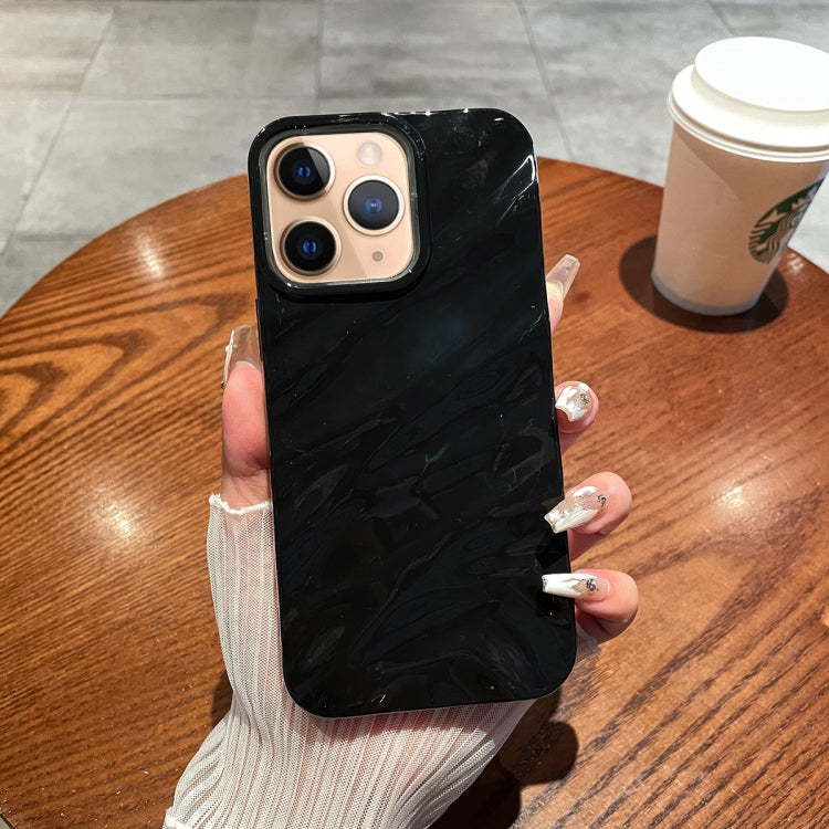 เคสโทรศัพท์ TPU พื้นผิวคลื่นสีทึบ